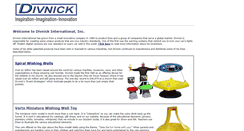 Desktop Screenshot of divnick.com