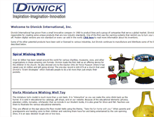 Tablet Screenshot of divnick.com